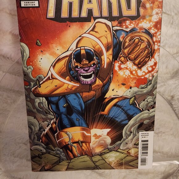 Thanos #1B (2019) Marvel Comics, Ron Lim, 1st Butcher Squadron, NM - Picture 2 of 13